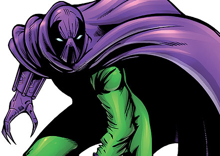 The Prowler (Hobie Brown) - Marvel Superhero Bercakar baja berkostum hijau Ungu teman dari Spider-Man