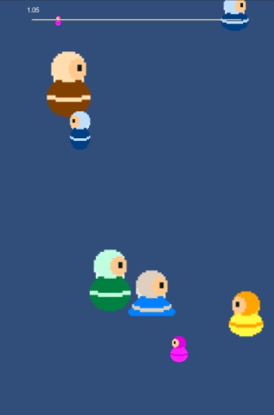 ダラダラアリの巣 開発記録マトリョーシカゲーム 仮 を制作中です