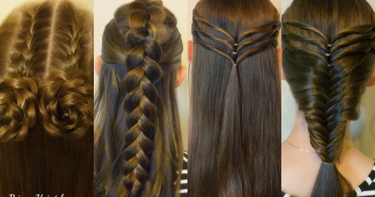 4 Easy Hairstyles For School, Cute and Heatless, Part 3 