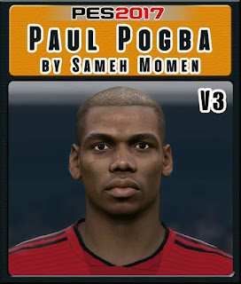 PES 2017 Faces Paul Pogba by Sameh Momen