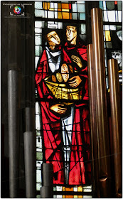 CHATEL-SUR-MOSELLE (88) - Vitraux de l'église Saint-Laurent