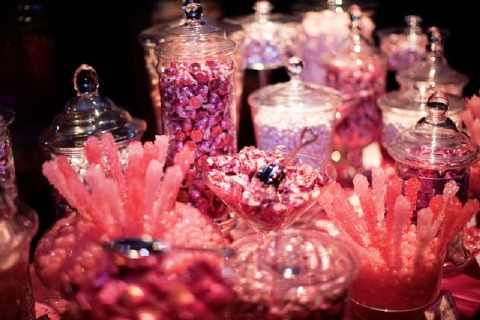 Candy Buffets wedding candy station ideas