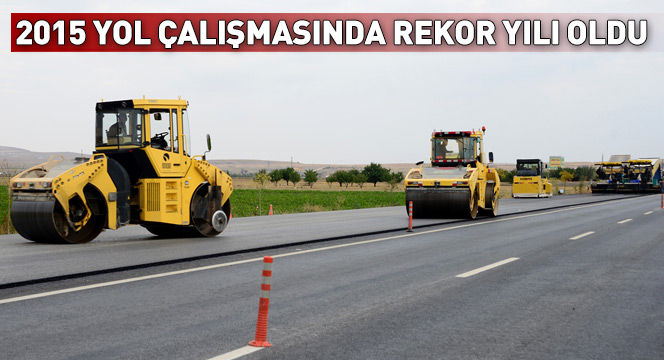 Büyükşehir'den Yol Çalışmalarında Rekor