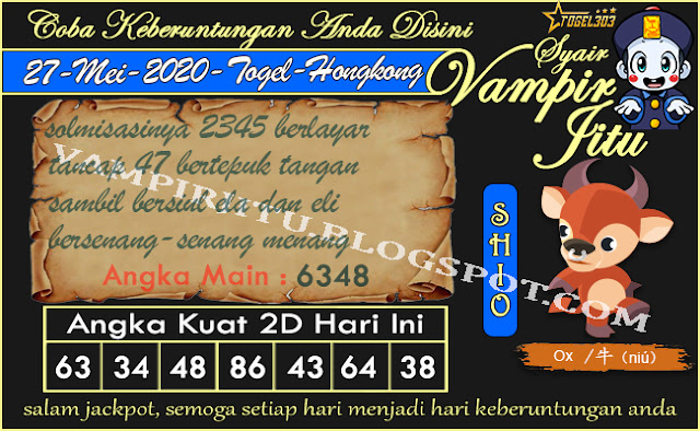  vampir jitu merupakan blog prediksi togel hongkong 100% pasti akurat.