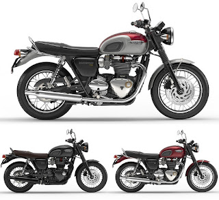 2016 Triumph Bonneville T120 and T120 Black