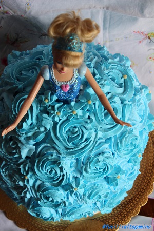 fusillialtegamino: Torta Barbie decorata con panna e auguri alla mia  principessa