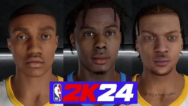 NBA 2K24 Fictional Cyberfaces Pack #2