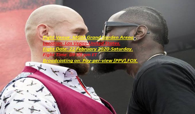 Wilder vs Fury 2 live online