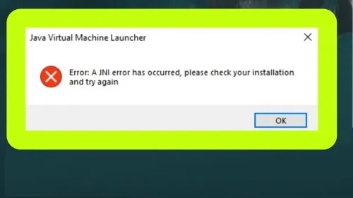 Fix Error: A JNI Error Has Occurred, Please Check Your Installation Problem Solved on Minecraft