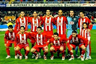 ATLÉTICO DE MADRID - Madrid, España - Temporada 2006-07 - Seitaridis, Zé Castro, Pablo, Luccin, Leo Franco y Fernando Torres; Kun Agüero, Jurado, Antonio López, Mista y Maniche - VALENCIA 3 (Ayala y Morientes 2), ATLÉTICO DE MADRID 1 (Mista) - 03/02/2007 - Liga de 1ª División, jornada 21 - Valencia, estadio de Mestalla