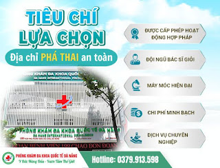Tiêu chí chọn địa chỉ phá thai an toàn đà nẵng