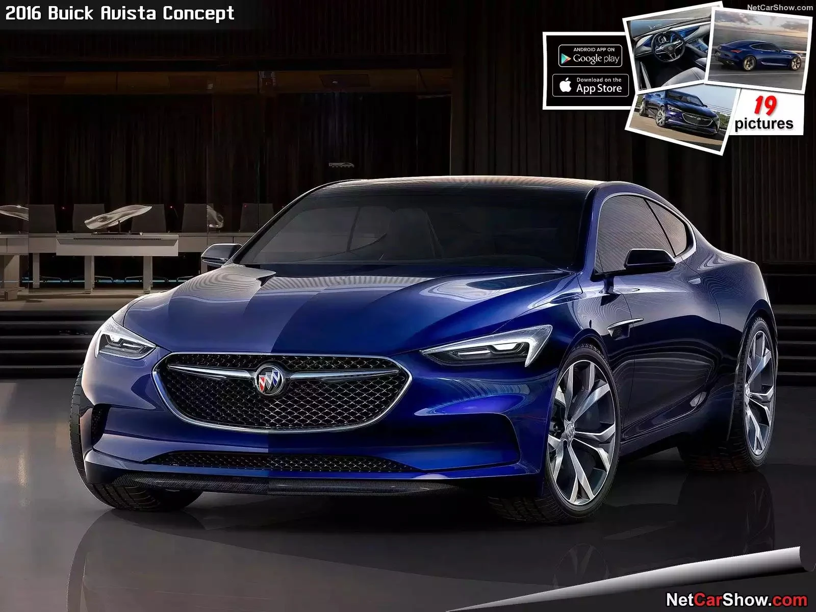 Hình ảnh xe ô tô Buick Avista Concept 2016 & nội ngoại thất