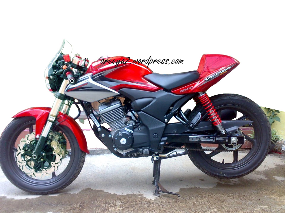  Gambar  Modifikasi Honda Verza 150 Full Fairing Sport 