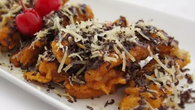 pisang goreng cokelat keju kekinian