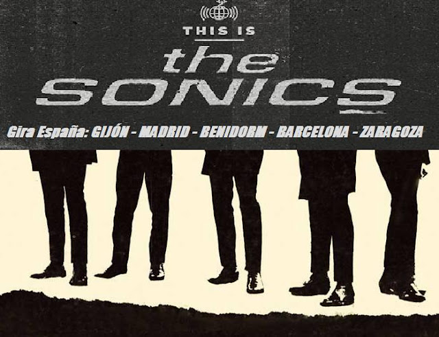 THE SONICS - Gira española Octubre 2015