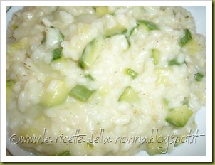 Risotto con zucchine e fontina valdostana (6)