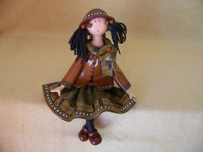 polymer clay dolls