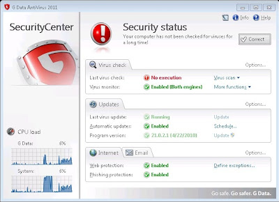 G DATA AntiVirus 2011