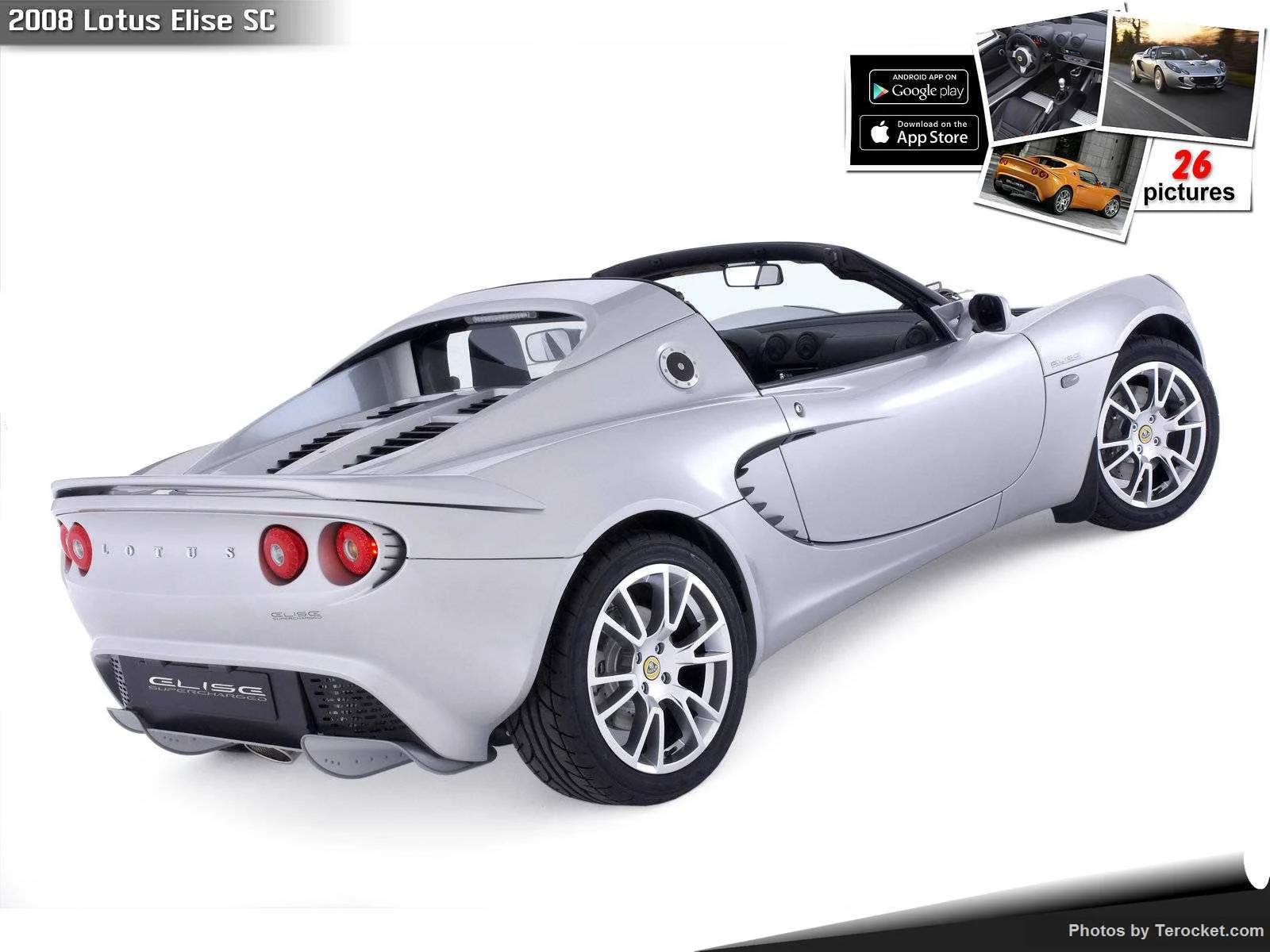 Hình ảnh siêu xe Lotus Elise SC 2008 & nội ngoại thất