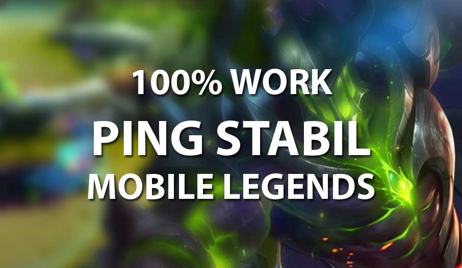 cara agar jaringan stabil saat bermain mobile legend