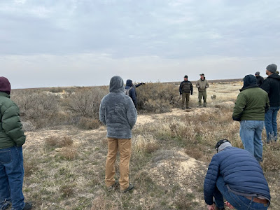 Participants at the Point Fire (Kuna, ID) site visit/case study