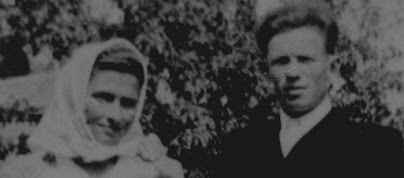 Deutsch Katalin és Bartus István, fiatal házasok 1948