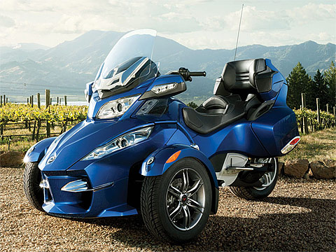 2012 Can-Am Spyder RT-S Review Motorcycle Photos, 480x360 pixels