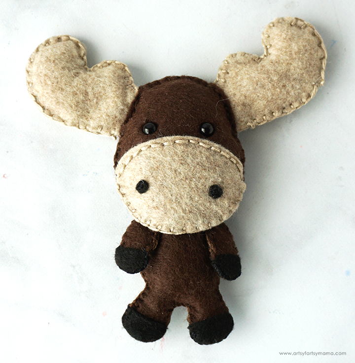 Felt Woodland Baby Mobile