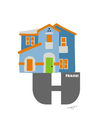 H is for house, guilty pleasure art of the day