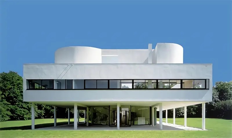 arquitectura-moderna-villa-savoye-le-corbusier-estilo-movimiento-moderno-siglo-xx