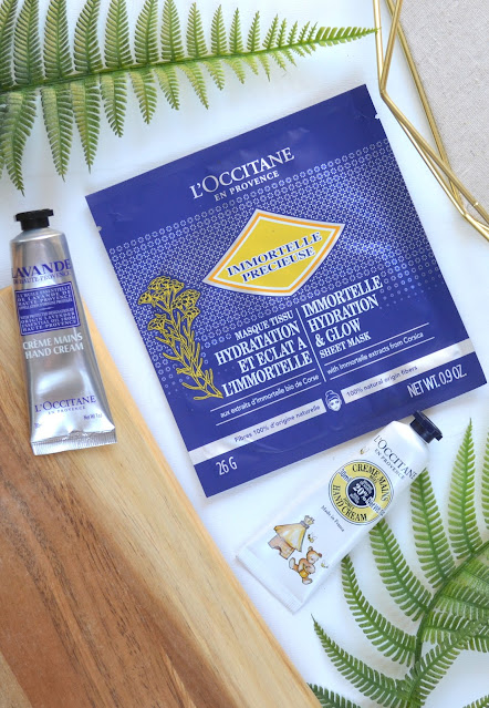 L'Occitane Immortelle Hydration & Glow Sheet Mask Review