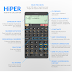 The HiPER Scientific Calculator is a popular calculator with rapidly growing downloads and high user ratings.