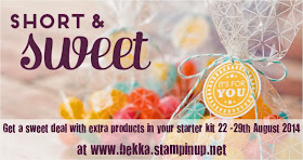 Join Stampin' Up! UK here and get a sweet deal