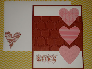 fresh crafts blog: Stampin' Up Valentine's Card