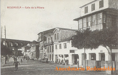 1926 Calle de la Ribera. Arquivo José Luis Rodríguez Figueroa