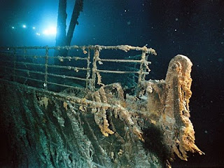 1912 RMS Titanic Ship Underwater Photos