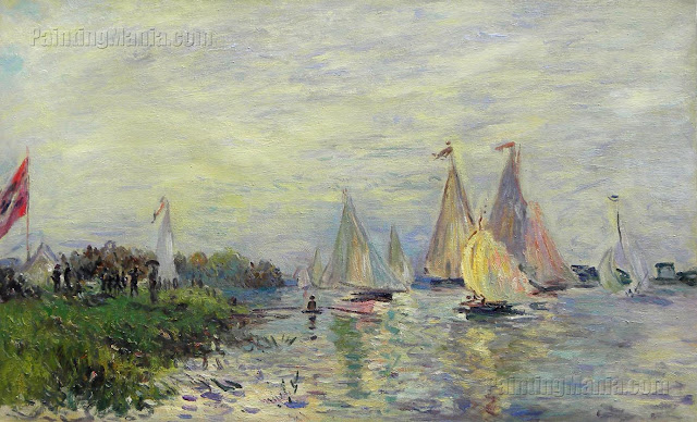  Regatta at Argenteuil - Claude Monet 1874