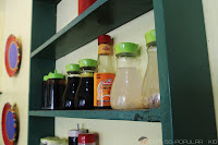 Condiments Display in Gourmet Palate's