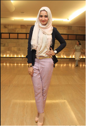 Inspirasi Fashion Hijab Dengan Gaya Cantik Ala Zaskia 