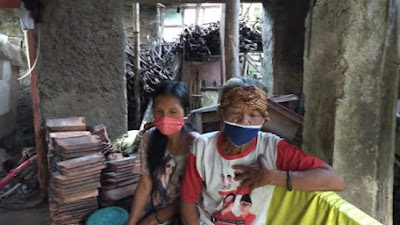   Warga Miskin Ds Curugrendeng Kabupaten Subang Terima Sumbangan Dermawan