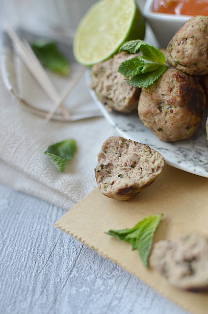 Boulettes d'agneau façon Thaï 