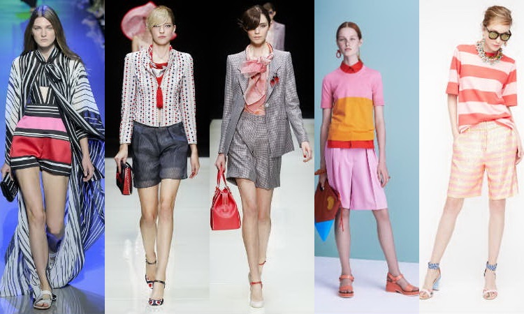 Spring Summer 2016 Women's Shorts Fashion Trends