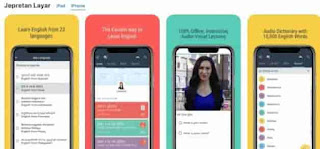 Aplikasi belajar bahasa inggris offline