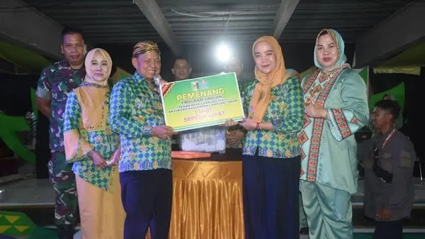 Penutupan PRL Anjungan Lampung Timur Berikan Hadiah Doorprize 1 Unit Sepeda Motor dan 1 Unit Sepeda Lipat
