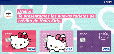 Hello Kitty Visa