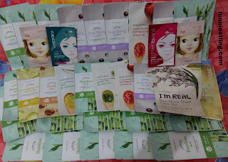 korean mask sheet collection