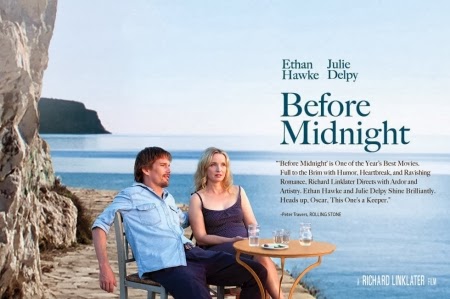 BEFORE MIDNIGHT, nominated for an Academy Award for Best Adapted Screenplay