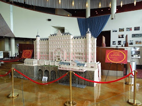 Grand Budapest Hotel original model display