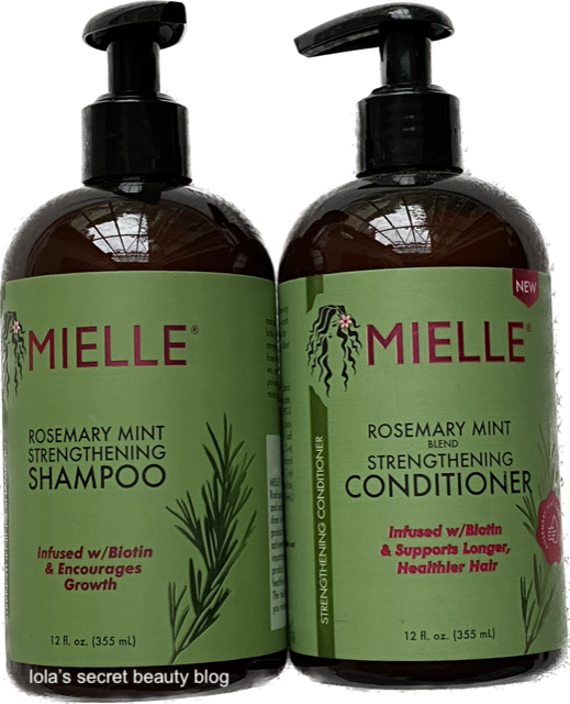 lola's secret beauty blog: Mielle Organics Mint Strengthening Collection Review