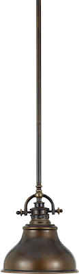 Quoizel ER1508PN 1 Light Emery Mini Pendant Palladian Bronze